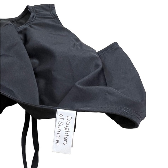 NWT Daughters of Summer Black One Piece Bathing Suit - Size XS - Picture 6 of 9